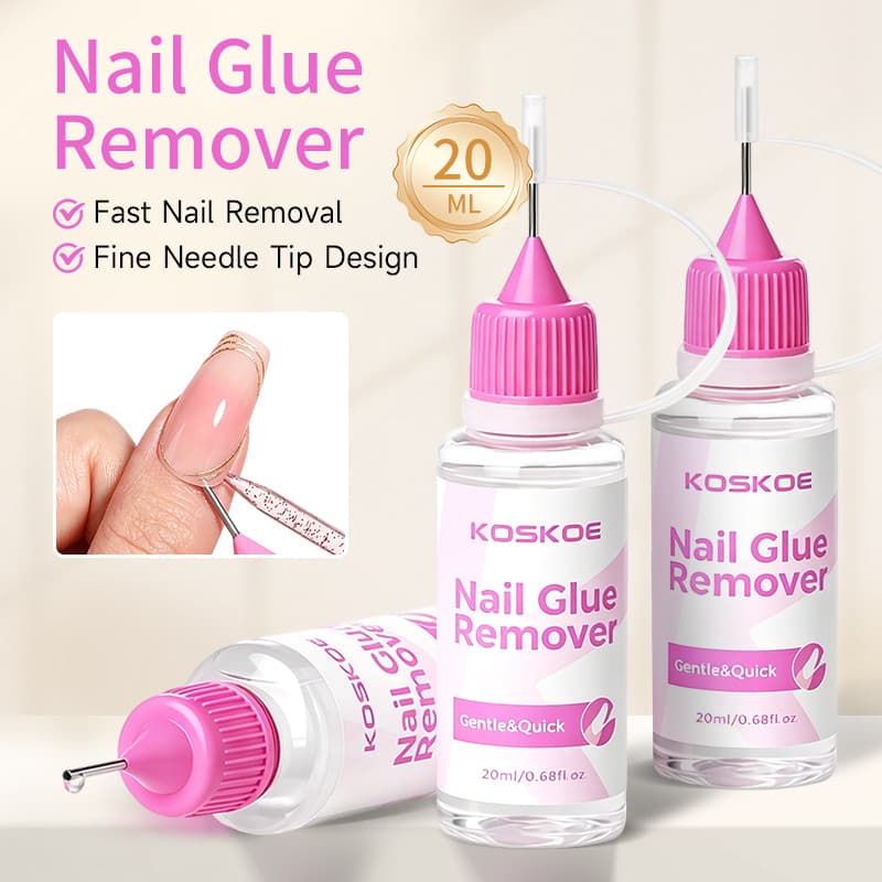Removedor De Cola Para Unhas Debonder Suave Prensar Nas Pontas Das Várias Capacidades 15ml