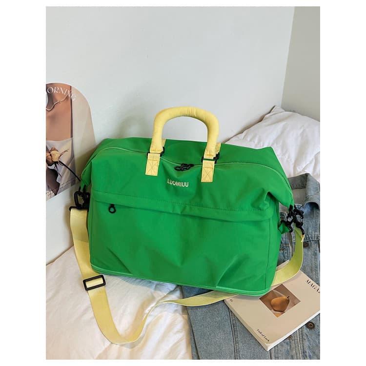 Saco de ginásio masculino grande capacidade seco molhado separação saco de viagem esportes portátil saco do mensageiro d