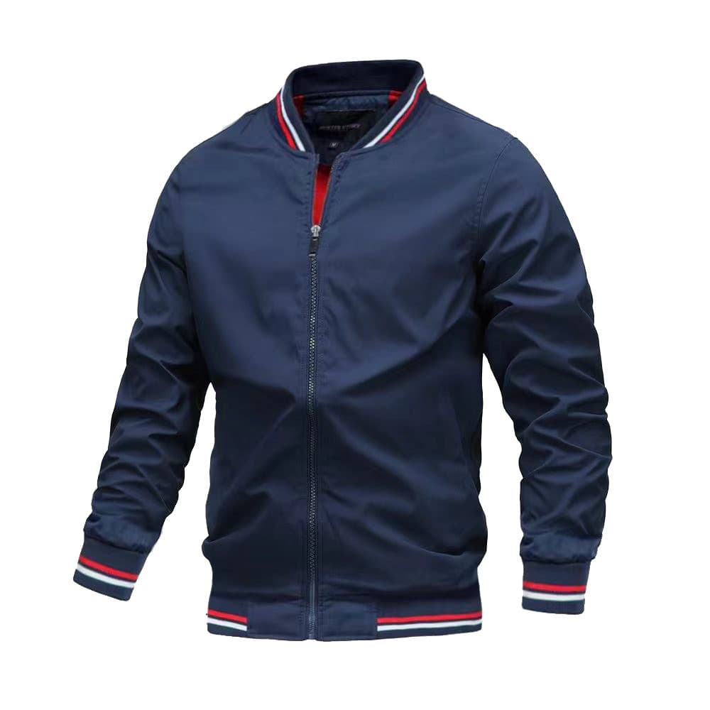 Jaqueta na moda masculina primavera outono novo estilo jaqueta Casual moda na moda casaco masculino topo estilo fino jaq