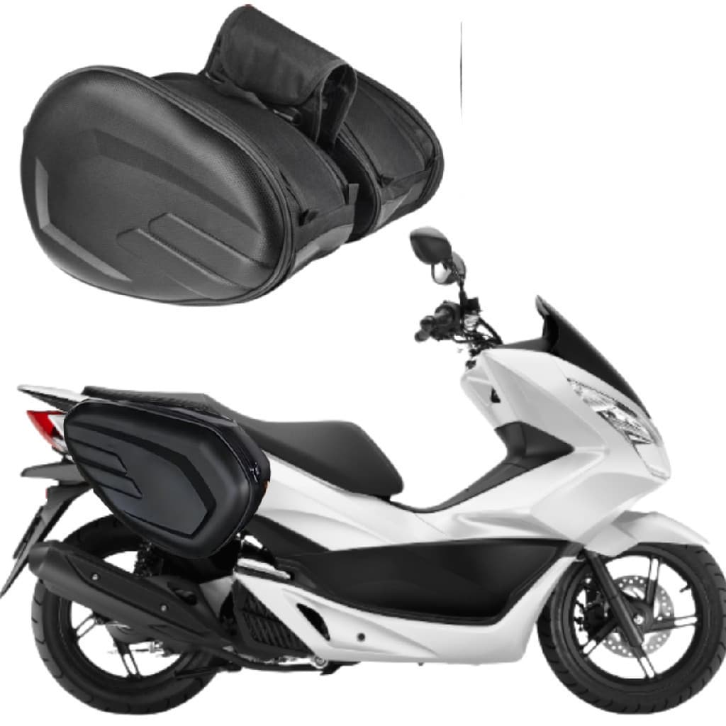 Alforges Bolsa Motos Bag Bau Mala Lateral Moto Entrega 58L Honda Pcx 150 160 Scooter