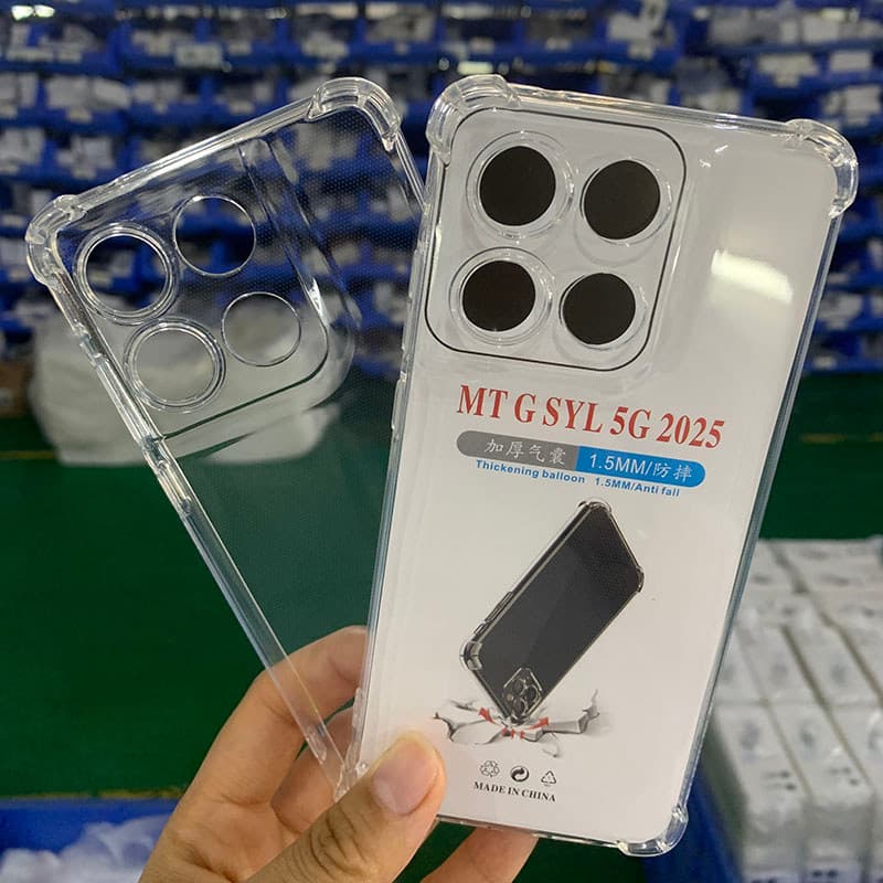 Adequado para capa de telefone Motorola Moto EDGE 60fusion Capa protetora edge 2025 Airbag resistente a choques Moto EDG