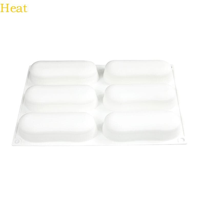 Calor Longas Moldes Silicone Mousses Bolo Molde Fazendo