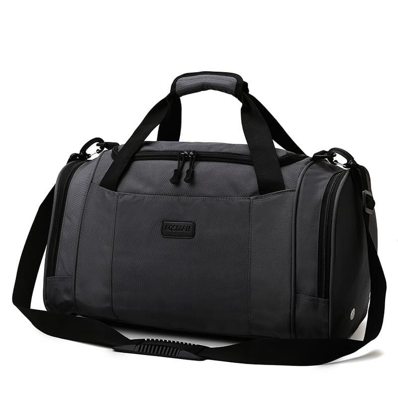 Bolsa de viagem portátil de grande capacidade, bolsa de bagagem de um ombro para homens e mulheres, grande bolsa de viag