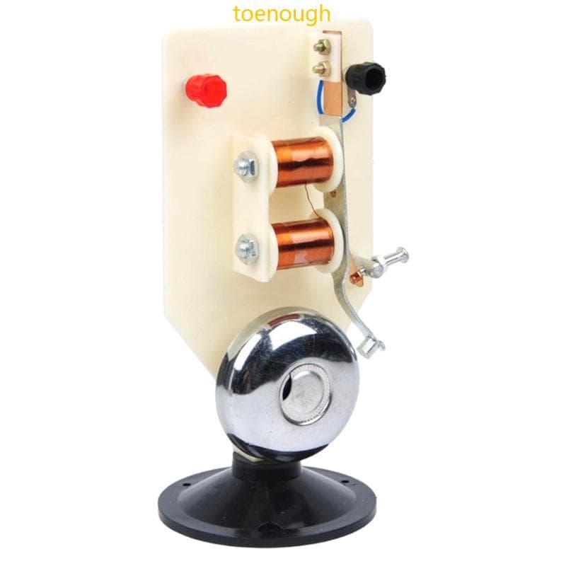 Aparelho Experimental Eletromagnetismo Do Dedo Pé Dispositivo Demonstrador Sino Elétrico Metal