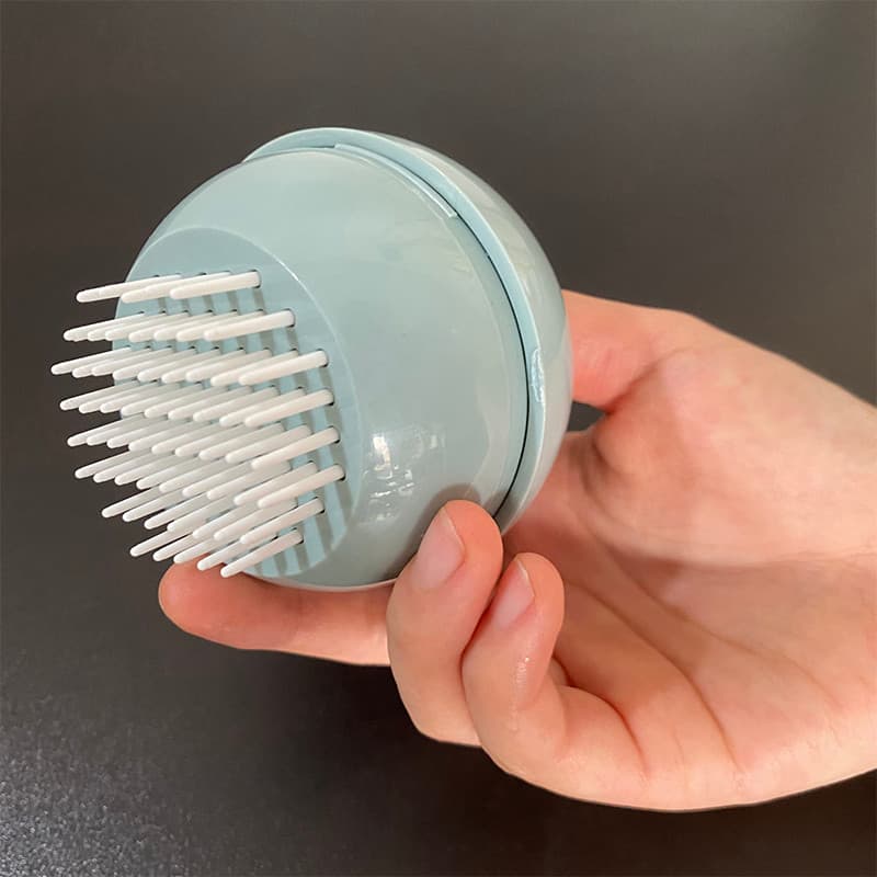 Escova de massagem para banho de cães, utensílios de banho para gatos, escova para lavar cães, Golden Retriever, escova