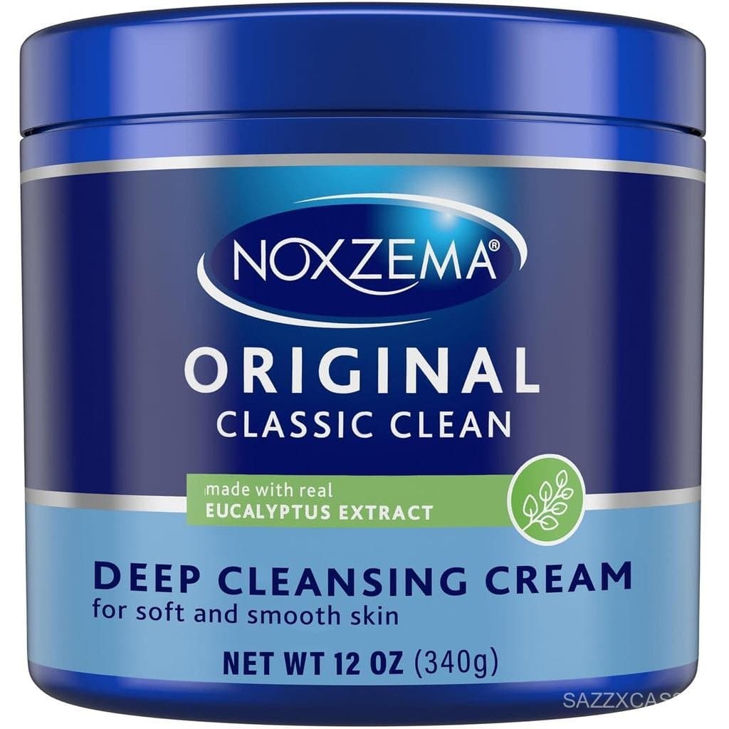 Creme de Limpeza Clássico Nokzema, Original de Ação Profunda, 12 onças EQQK