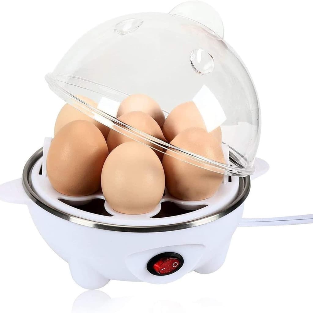 Maquina Cozinhar Ovos Rapido E Pratico Prepara Ate 7 Und