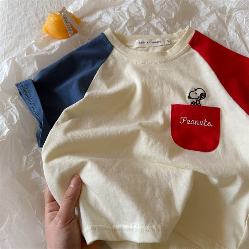 Meninos camiseta de manga curta 2026 novo estilo roupas de verão crianças verão meninos rufião bonito crianças Street We