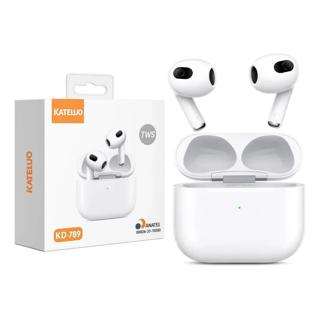 Fone De Ouvido Bluetooth Audio Sem Fio Tws  Kaidi (kd-789) SMART TOUCH