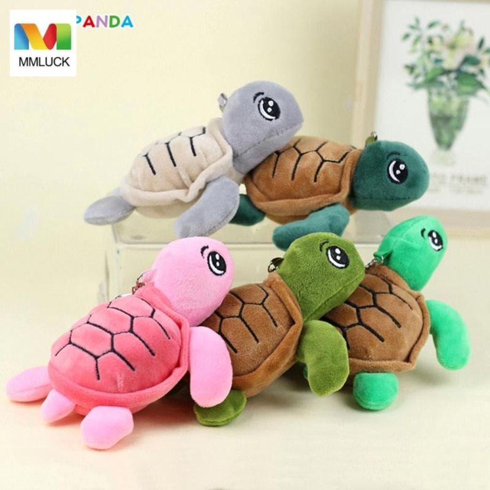 DARBY Tartaruga Chaveiro De Pelúcia Bonito Diversão Saco Decorativo Acessórios Criativo Macio Animal Bonecas