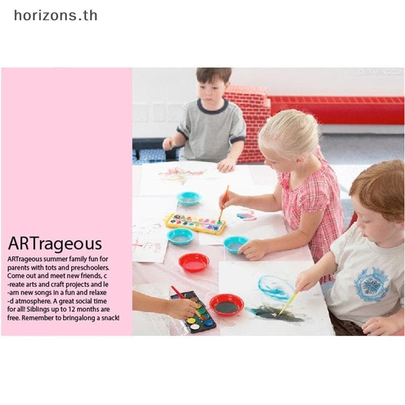 [B & H] 3 Peças Pincel De Esponja Branca Rolo De Pintura De Espuma Para Crianças Ferramenta De Artesanato Desenho { th }