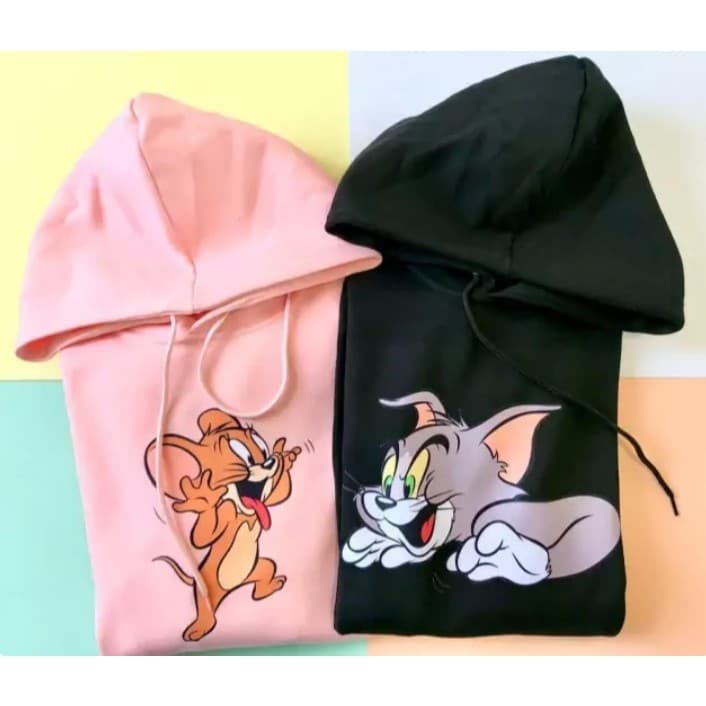 Kit Moletom Casal 2 Blusões  Tom E Jerry Modelo Novo!