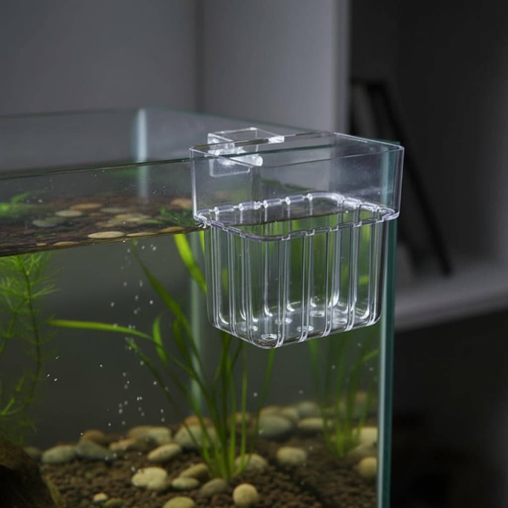 Aquascaping Decoração Aquário Aquático Planta Cesta Boa Circulação De Água Transparente Vaso De Plantas Aquáticas Fácil