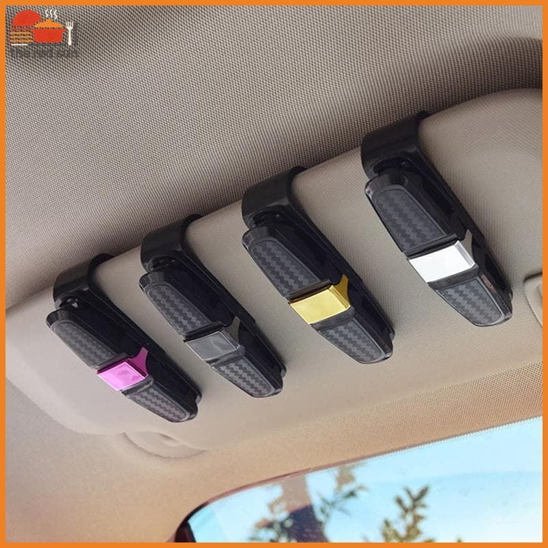 TSBR Suporte Para Óculos De Carro , Viseira De Sol Automática , Organizador De , Clipe , Porta-Cartões , Acessórios Inte