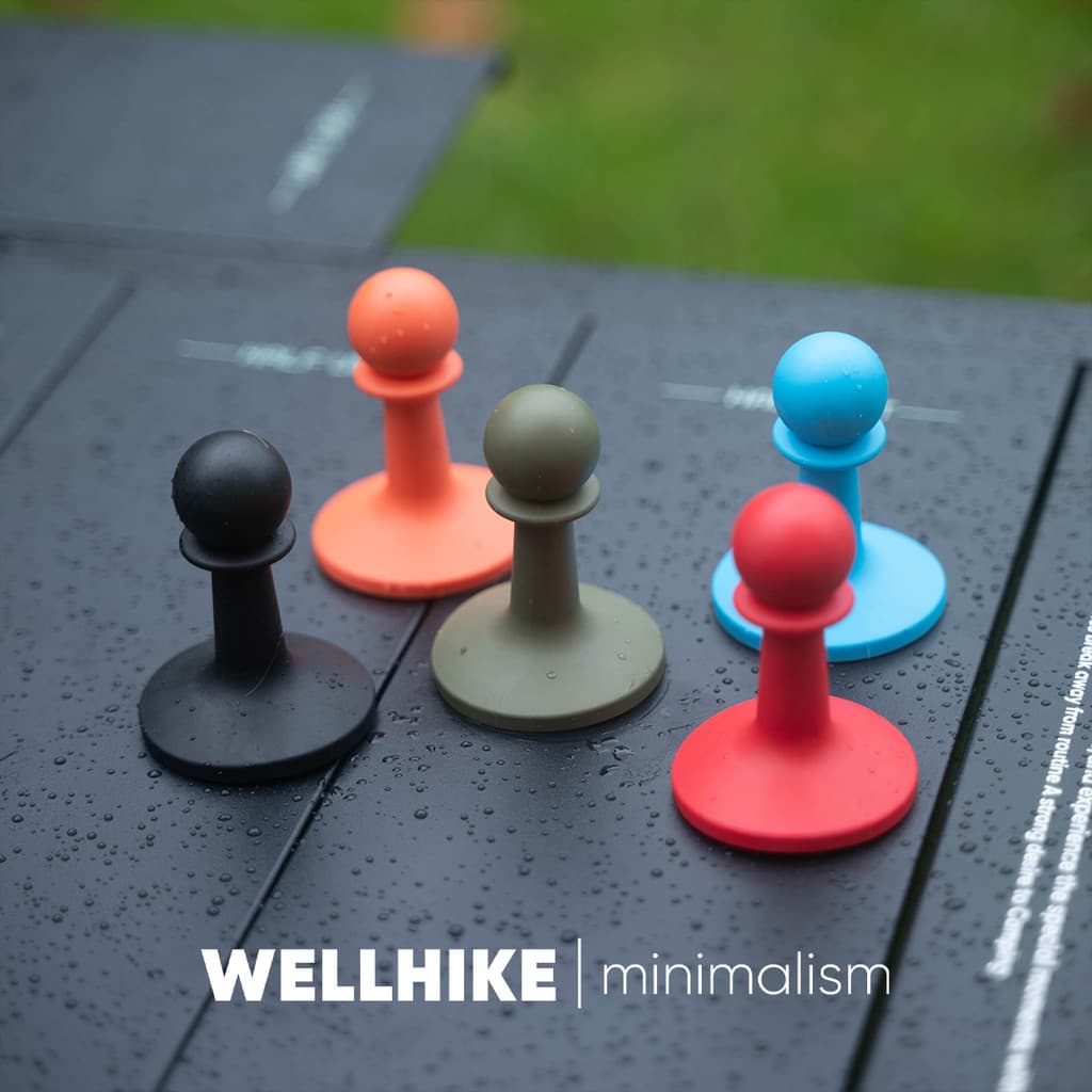 WELLHIKE pólo de cortina de céu ao ar livre tampa de proteção contra raios tenda tampa de proteção contra raios dedal co