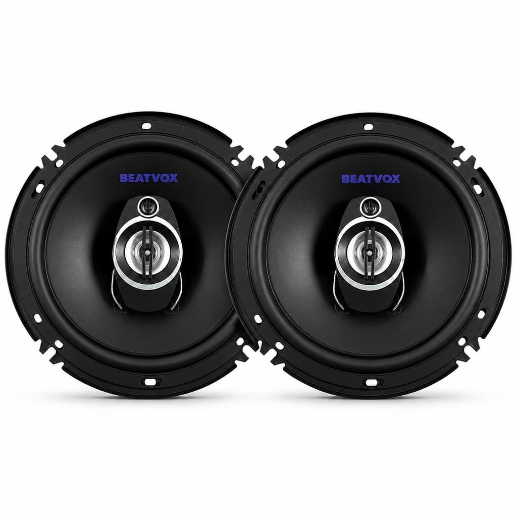 Par Alto Falante Automotivo Beatvox James 6 Triaxial 110W RMS