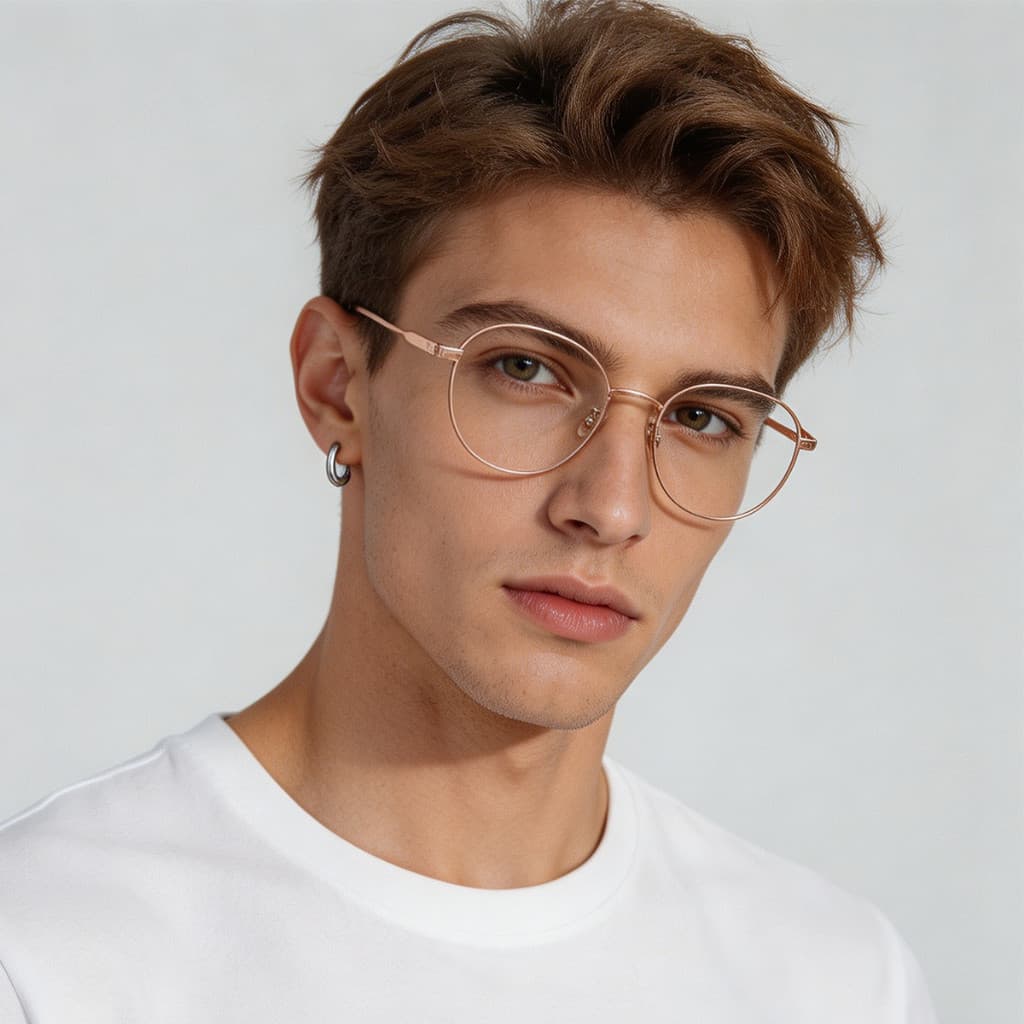 Óculos Elegantes Anti-Luz Azul com Proteção UV e Lentes Intercambiáveis com Propriedades de Bloqueio de Radiação G6PP