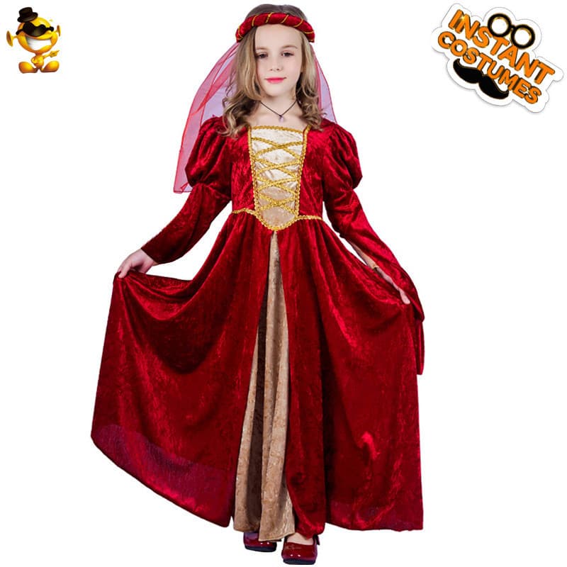 Medieval Retro princesa vestido Halloween renascentista Cosplay traje de palco