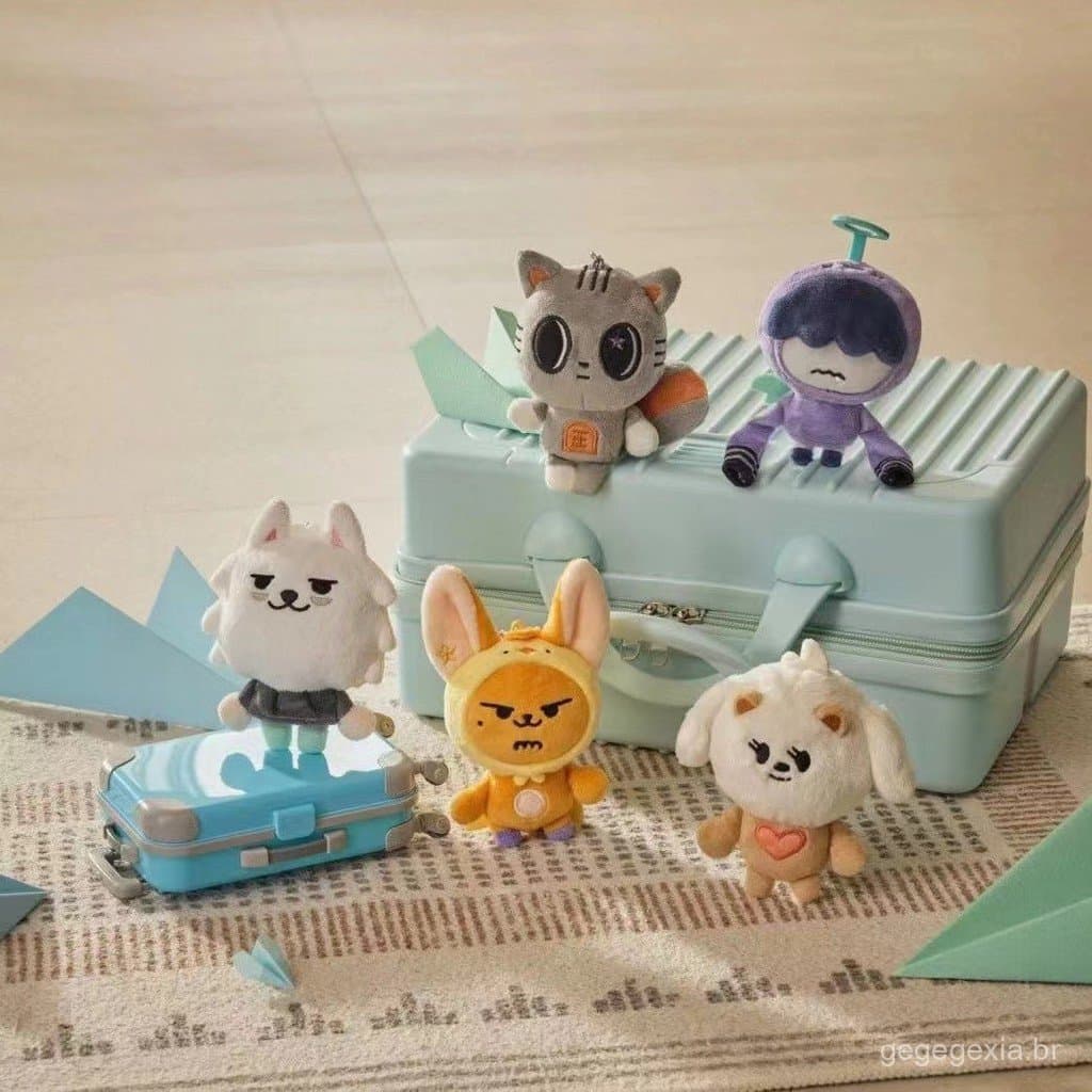Kpop Idol TXT PPULBATU Porta-Chaves Boneca De Pelúcia Personagem Brinquedos Recheados Moa Gift
