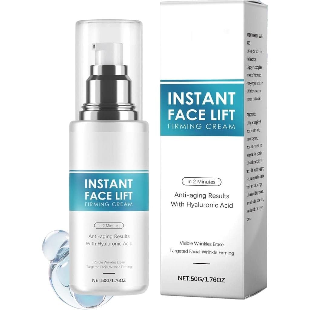 Preenchedor de Rugas para Rugas Profundas, Creme Firmador Instantâneo para o Rosto, Creme Facial Anti-Idade, Hidratante