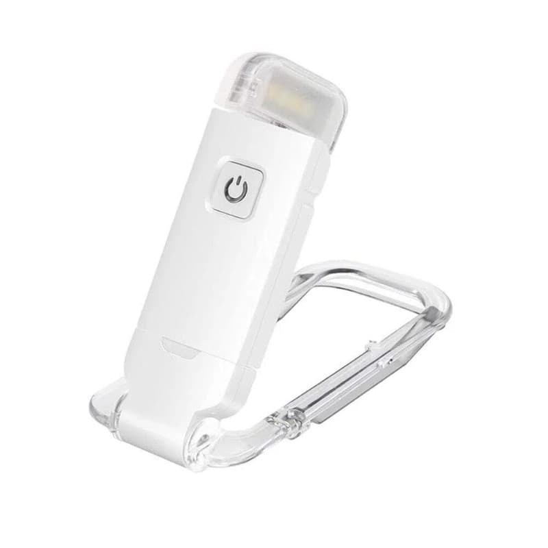 LED Book Reading Light Adjustable Brightness USB Clip Eye Protection Portable Bookmark Light,coco