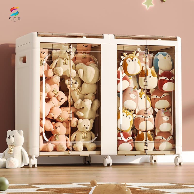 Grande Cesta De Armazenamento Dobrável-Alta Capacidade Para Brinquedos , Roupas , Livros , Cobertores
