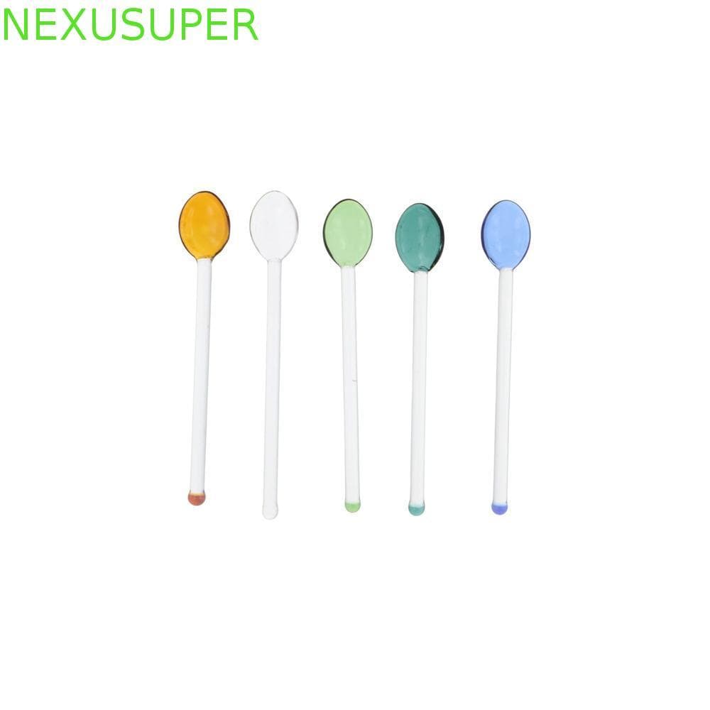 NEXUSUPER Colher De Café Ferramenta De Agitação De Cozinha Resistente Ao Calor Para Sorvete