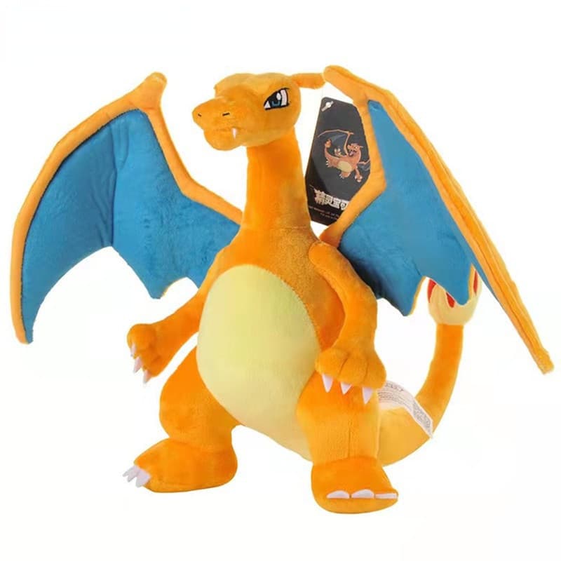 Brinquedo de Pelúcia Charizard de 30cm/Alta Qualidade/Personagem de Anime/Melhor Presente de Aniversário para Crianças F