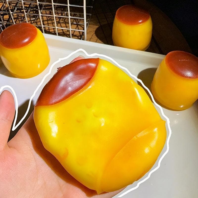 Pudim Alívio Do Estresse Espremer Bola Mole Em Forma De Comida Brinquedo Resistente A Rasgos Para Crianças Adultos Prese