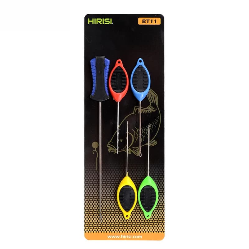 Conjunto de Agulhas para Iscas de Pesca de Carpa, Ferramentas para Montagem de Montagens Pop Up Boilie, Agulha para Cone