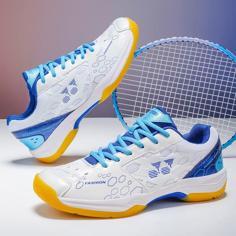 [Recomendado] Tênis profissionais de badminton para homens e mulheres, antiderrapantes, resistentes ao desgaste, com abs