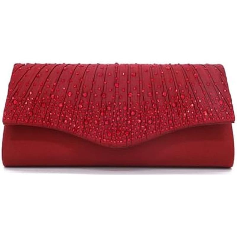 2026 Elegante Bolsa De Noite Para Mulheres Strass Formal Envelope Minimalista Embreagem Casamento