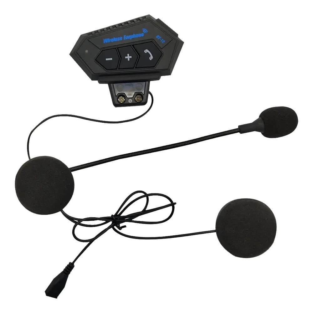 Fones De Ouvido Edr Com Bluetooth 5.0 Para Capacete De Motoc
