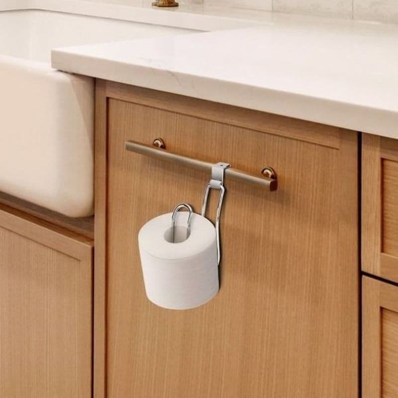 Bens recomendados suporte de papel higiênico rolo de ferro suporte de papel higiênico fixado na parede suporte de toalha