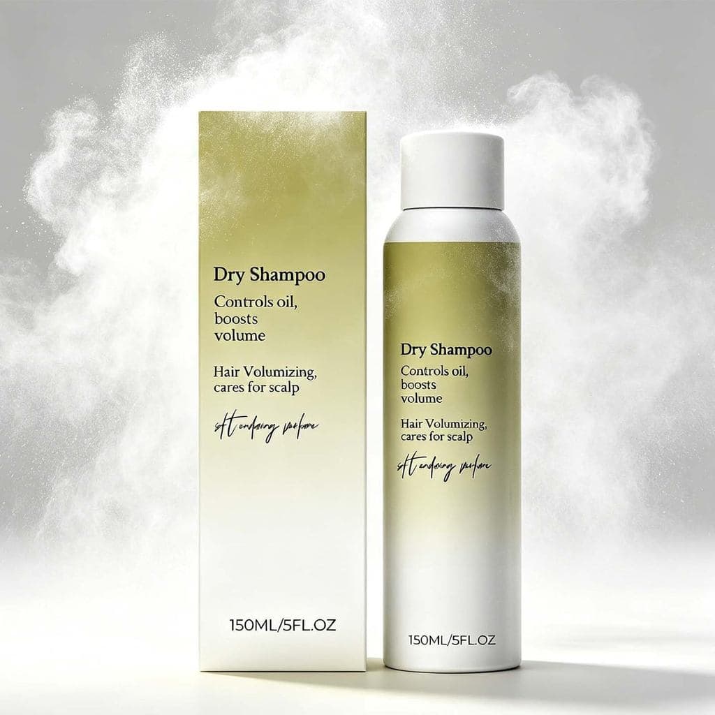Spray de Shampoo Seco, Controle de Oleosidade e Revigorante para Cabelo, 150ml, 1 unidade |   Revitalização Capilar Sem