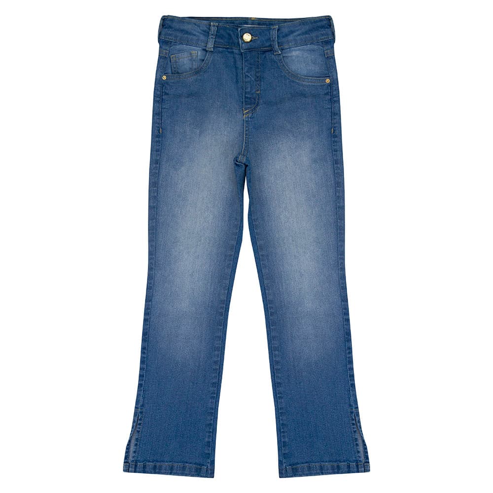 Calça Juvenil Look Jeans Bootcut Jeans