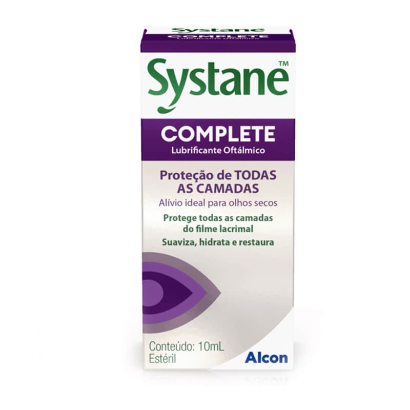 Colírio Lubrificante Systane Complete 10ml