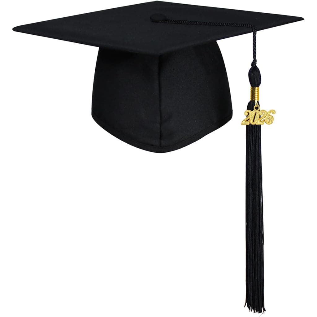 GraduationMall Chapéu de Formatura, Chapéu de Estudante, Chapéu de Formatura 2026, Chapéu de Formatura para Ensino Médio