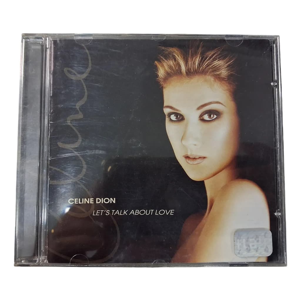Cd - Celine Dion - Let's Talk About Love - Semi Novo