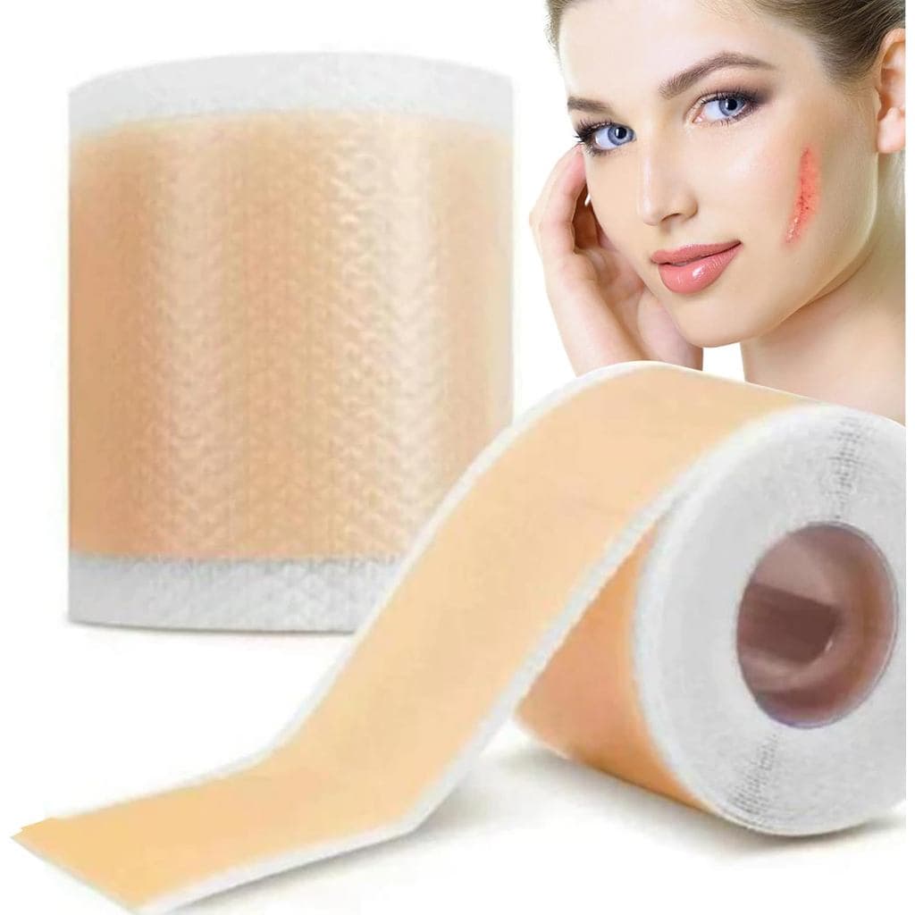 Adesivos de Silicone Impermeáveis para Reparação de Cicatrizes e Tatuagens, Cuidados com a Pele (4x100cm)