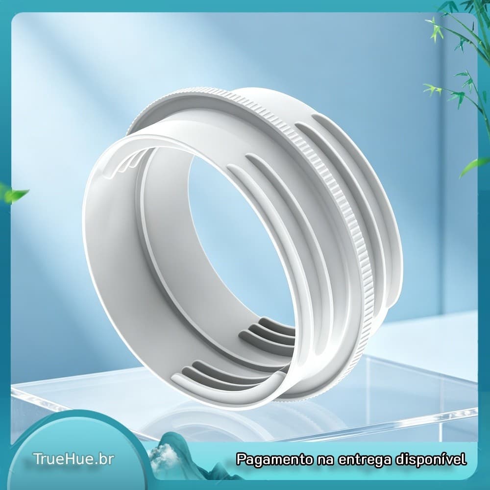 Universal 130mm-150mm AC Mangueira De Escape Acoplador Rosca Acoplamento Extensão Do Conector