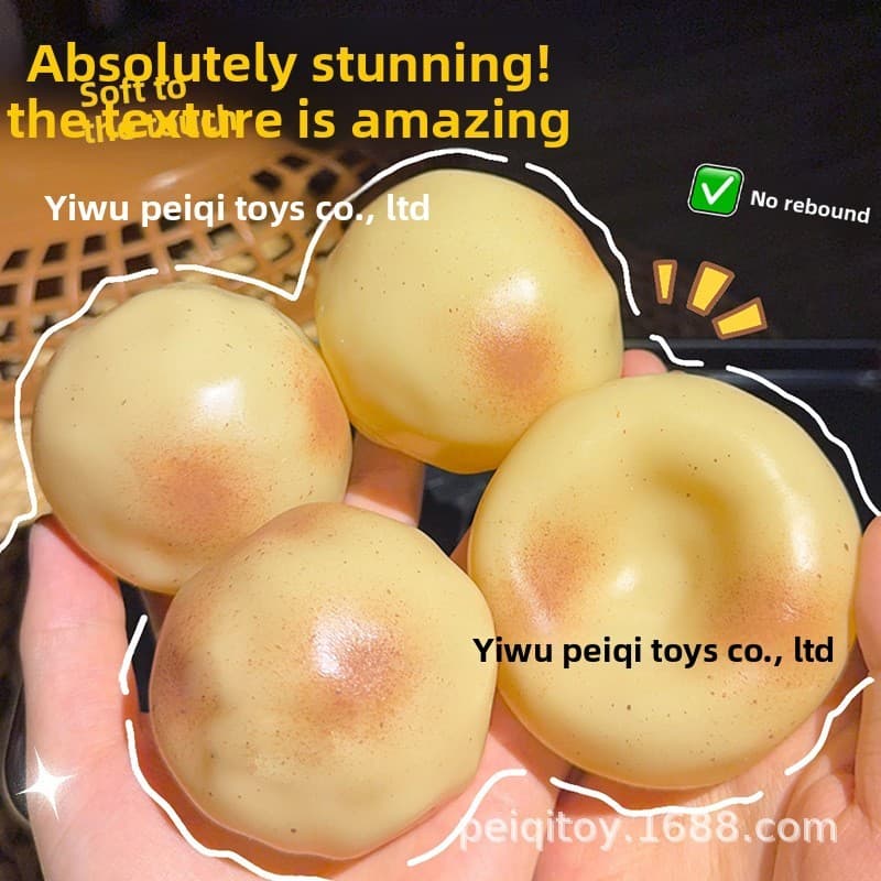 Brinquedo De Estresse Mole De Batata Moldável Para Adultos , Inquietação Sensorial De Massa Macia De Recuperação Lenta ,