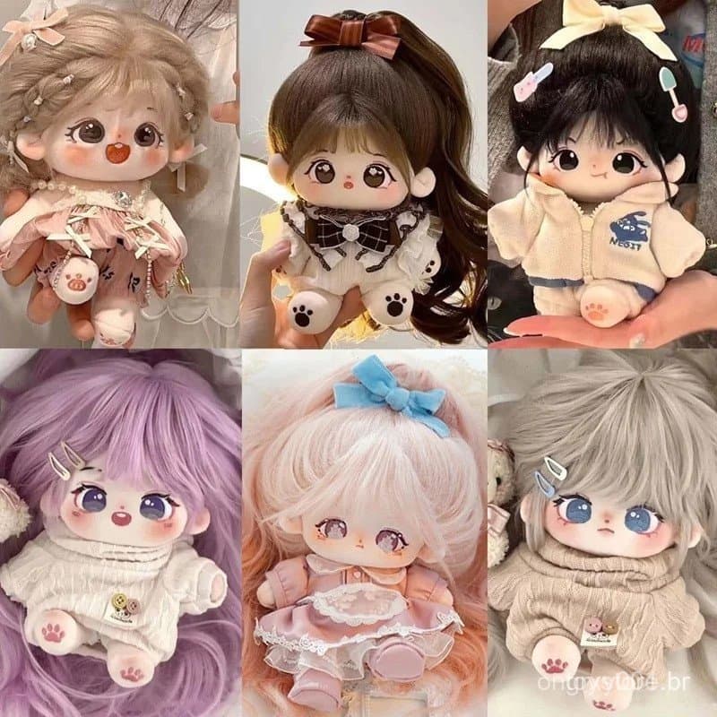 20cm Idol Boneca Boneca de pelúcia Sakura Monstro Algodão Estrela Kawaii Recheado Do Bebê Bonecas Brinquedos Fãs