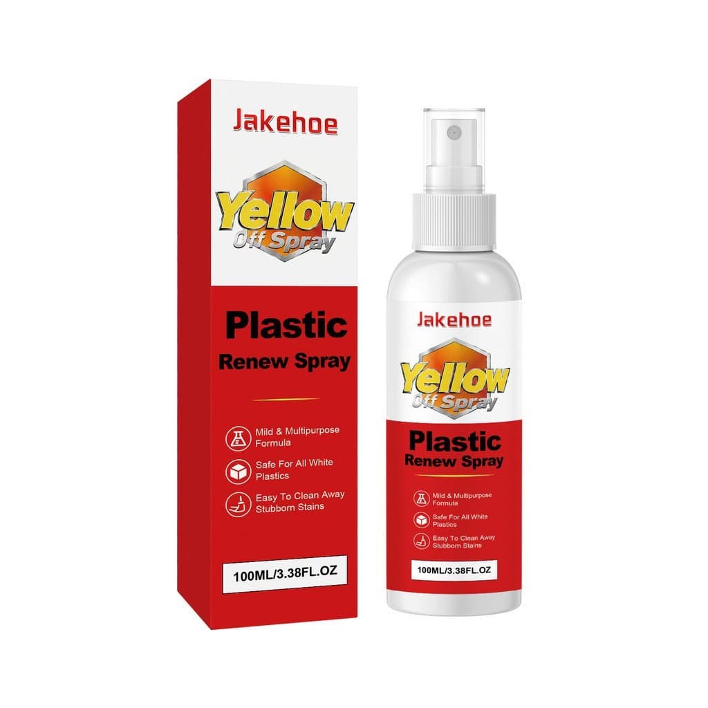2 Peças de Spray Renovador de Plástico Jakehoe |   Restaurador de Plásticos para Carros |   Restaura a proteção UV do pl