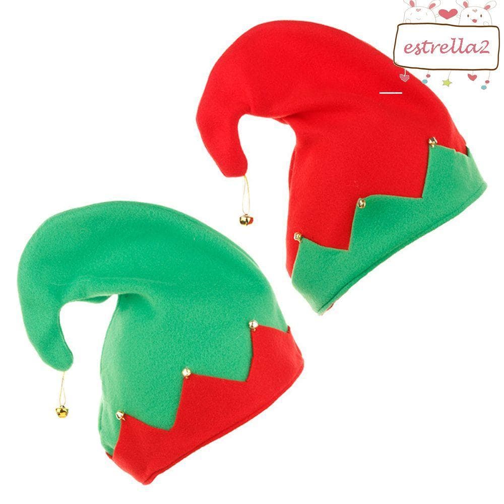 AESTRELLA Mulheres Chapéus De Natal Para Homens Festa Vermelho Verde Patchwork Papai Noel Palhaço Boné Boneco De Neve Bo