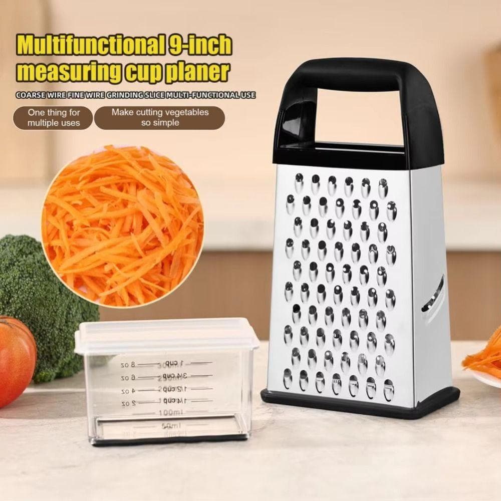 Raladores De Queijo , Triturador De Alimentos De Quatro Lados De Aço Inoxidável , Fatiador De Vegetais Multifuncional E