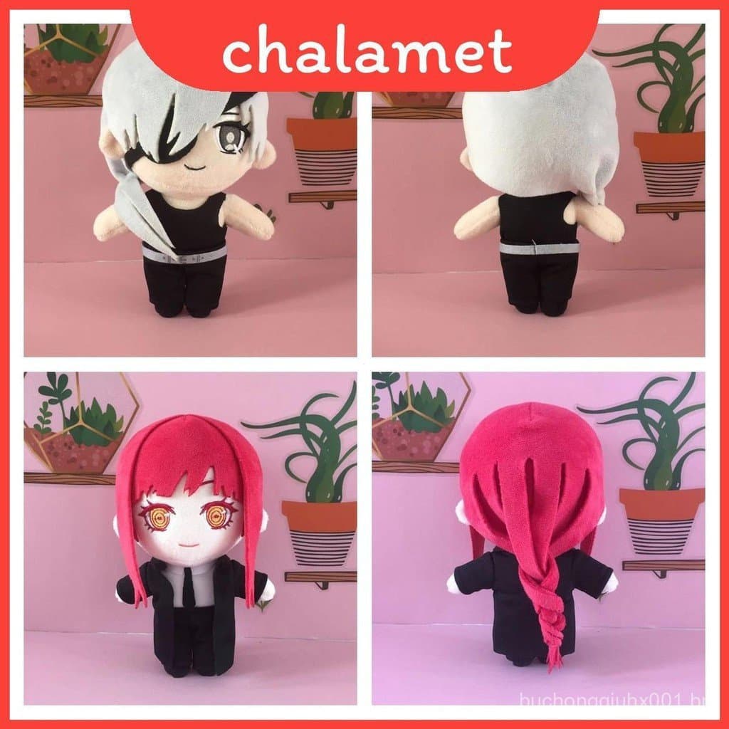Anime Man Chainsaw Makima Boneca De Pelúcia Presente Perfeito Para Adultos E Crianças