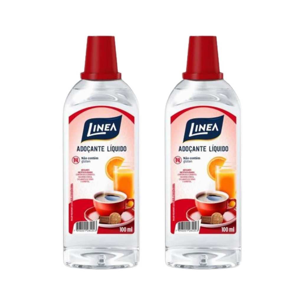 Kit Adoçante Líquido Sem Glúten - Linea 2 Unidades 100ml
