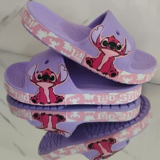 Chinelo Slide Stitch Calce Fácil Love Sandalia Promoção OUTLETPOWER