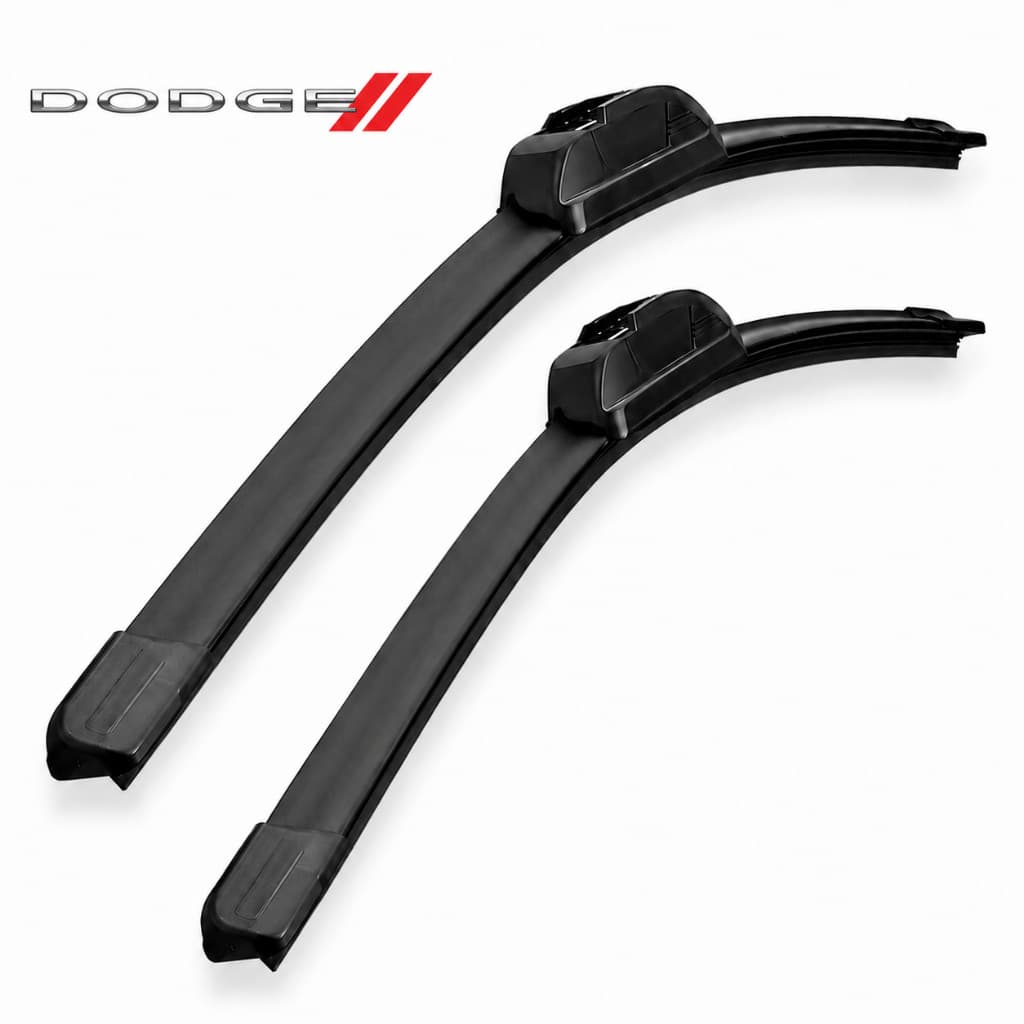Par Palheta Limpador Para-brisa Resistente Para Modelos Dodge